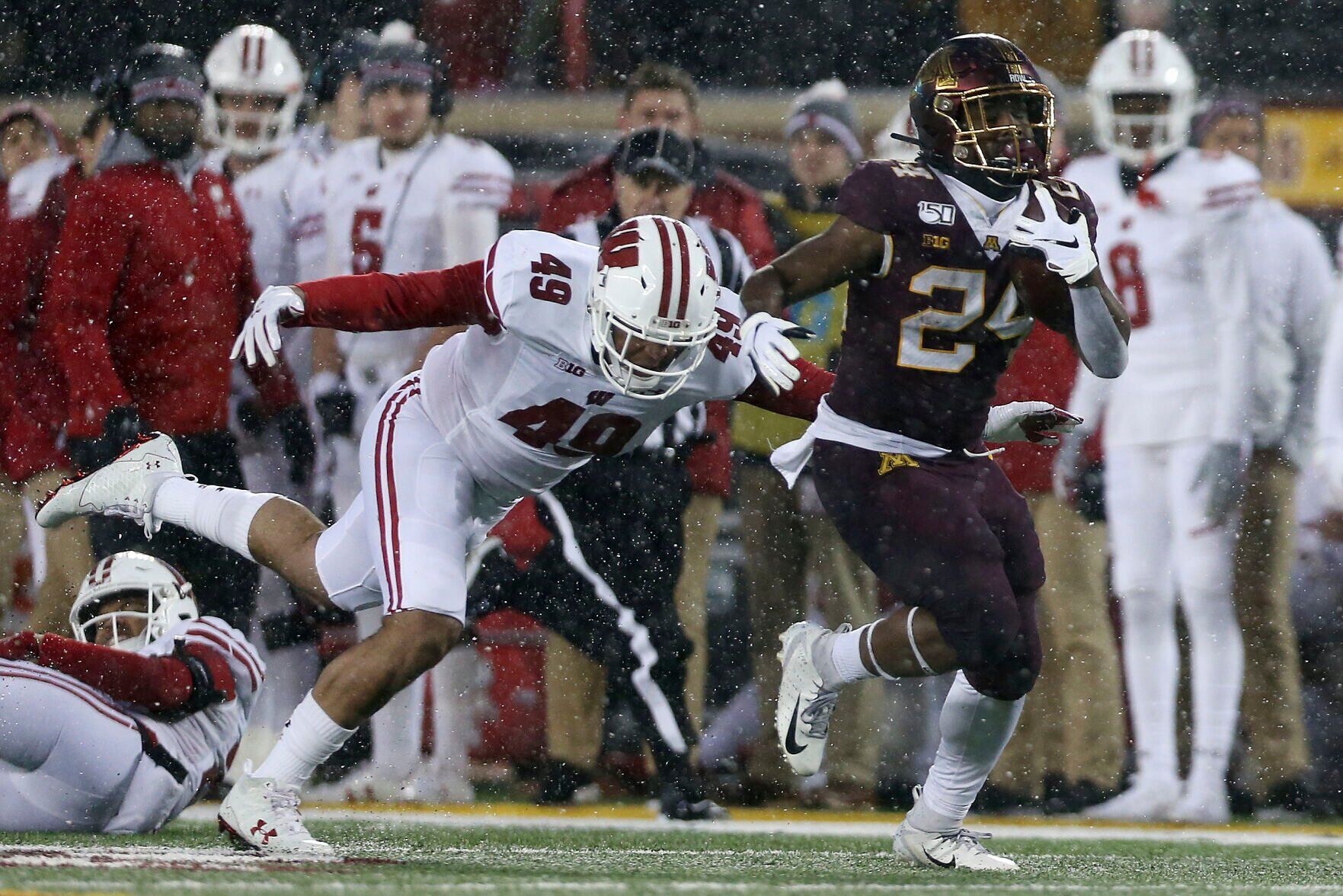 Wisconsin Minnesota Football
